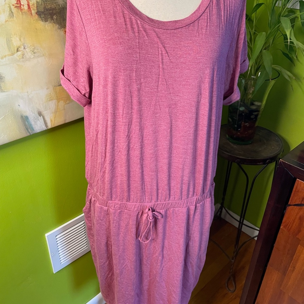 32 Degrees Women's Pink Casual Dress